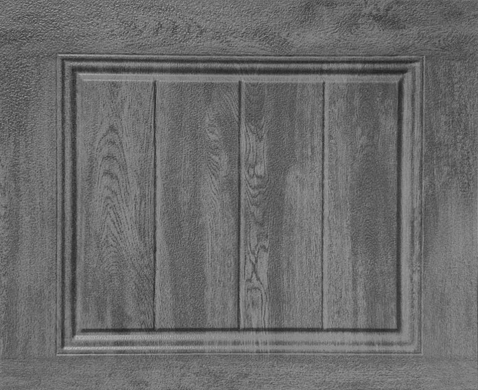 Grey Wood-like Beadboard Panel